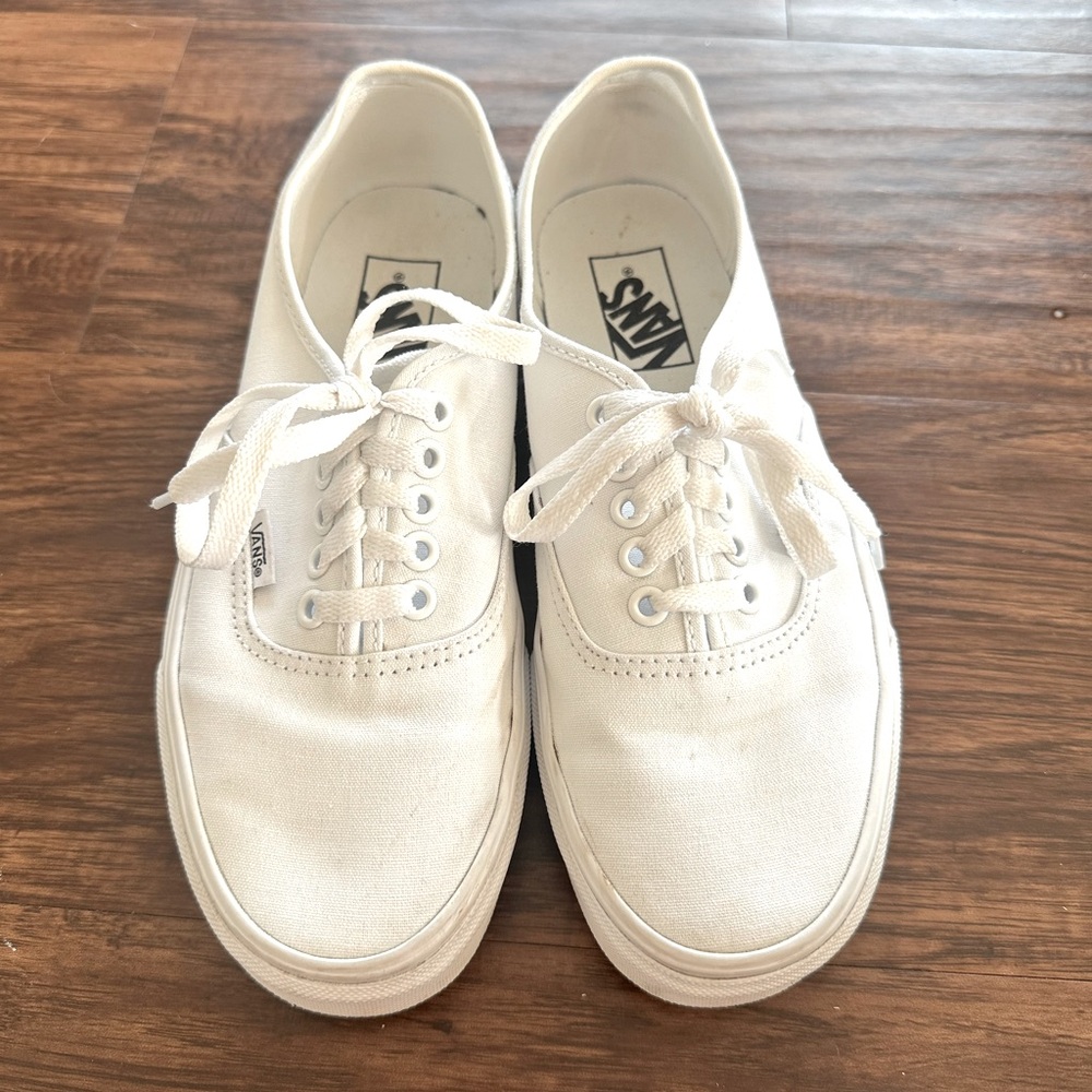 White Vans Sneakers